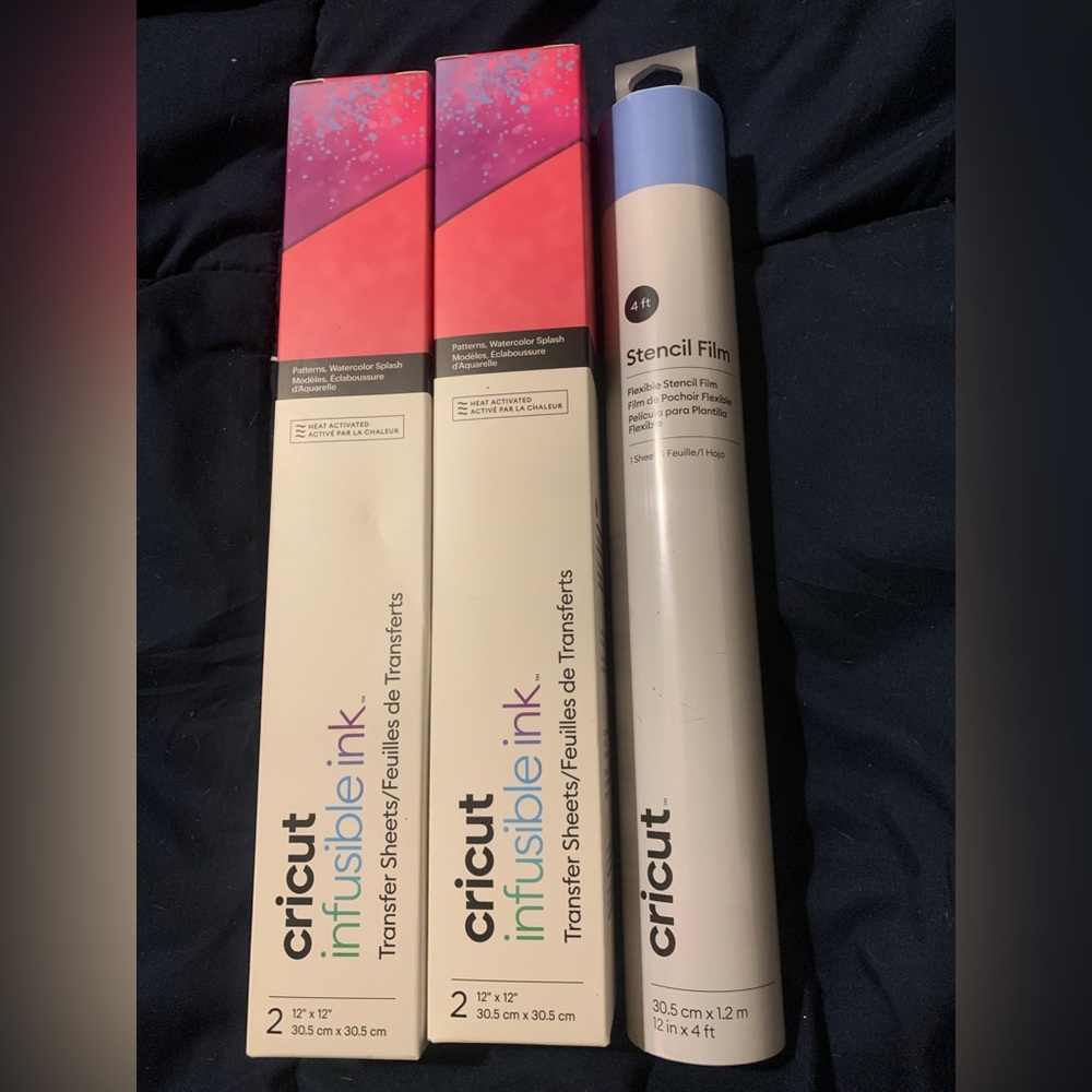 Cricut Infusible Ink and Cricut Stencil Film OBO